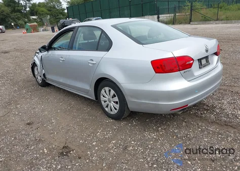 2014 Volkswagen Jetta 2.0L S из США, поврежденный, VIN 3VW2K7AJ8EM332627